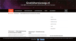 Desktop Screenshot of gratishoroscoop.nl